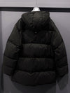 PRADA ブラックトライアングルロゴオーバーロングダウンジャケットSGH073 106O F0002 114517721 [P]