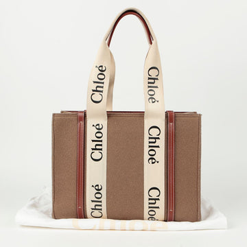 CHLOE CHC21WS383 ウディ ミディアム トートバッグ 122261658