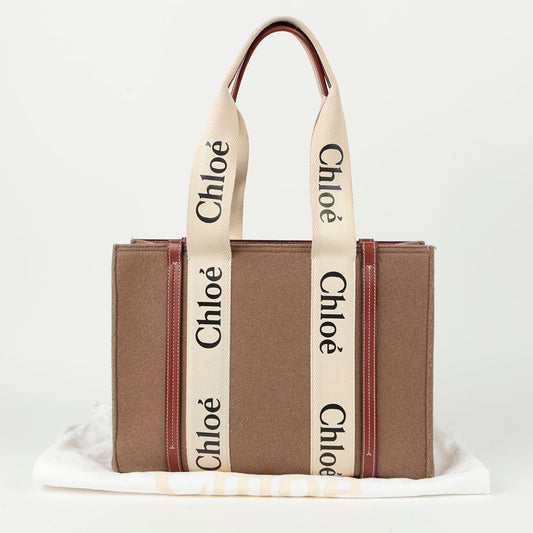 CHLOE CHC21WS383 ウディ ミディアム トートバッグ 122261658