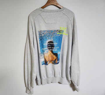 Juun.j M Gray Backprint Sweatshirt JC9241P212 114745985