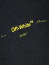OFF WHITE L ブラック アクリル アロー スウェット OMBA025F19E30010 114746033 [P]