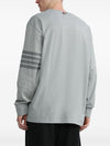 THOM BROWNE Rugby T-Shirt mit schrägem Aufnäher MJS117A 114799094 [P]