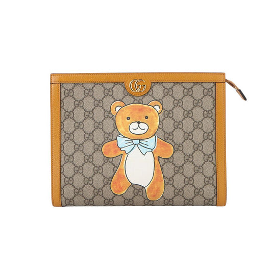 GUCCI 660513 GG シュプリーム Xカイ コラボ 限定版 クラッチバッグ 33531K-1 114800499