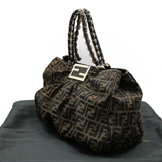 Fendi Juka Mia Large Chain Shoulder Bag 8BR616 114803960