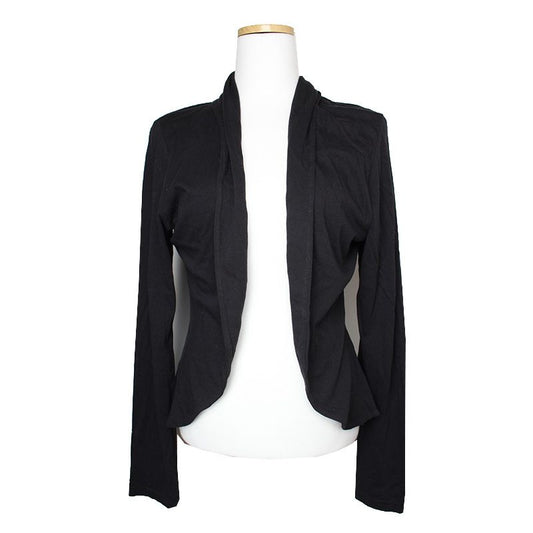 DKNY Schwarzer Baumwollcardigan 55 114805723