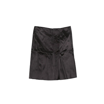 CELINE 38 Größe 2 2H91 Schwarzer Cupro Rock 50549056