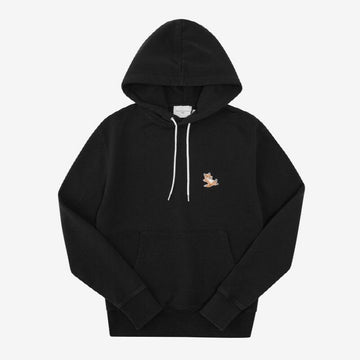 Maison Kitsune Fox Patch Hoodie Black 114886062 [P]