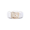 CHANEL White Banded Lambskin Gold CC Women's Belt AA8782 114889569 [P]