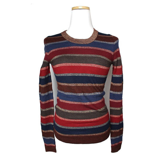 Marc Jacobs Marc by Gold Stripe Knit Top 44 114891342