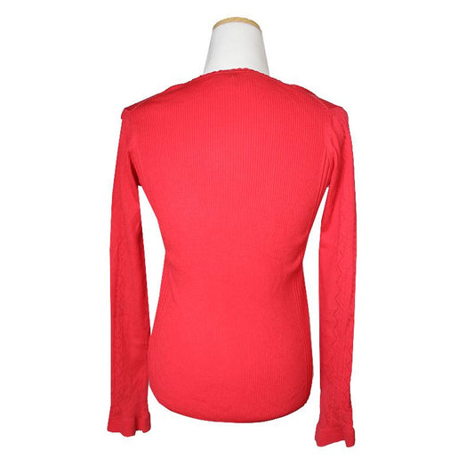 Emporio Armani Coral Pink Knit Cardigan 44 114915138