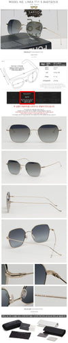 other Titanium Sunglasses LINEA T11 S 84EFQ Semi-Mirror Ultra-Lightweight Metal 114946530 [P]
