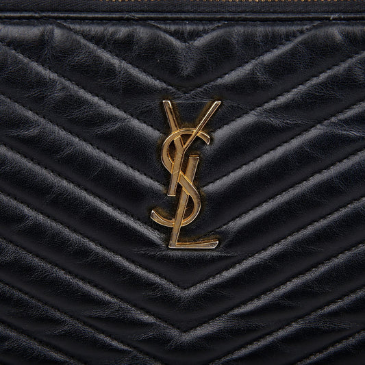 Saint Laurent Monogram Document Holder Clutch 114287877