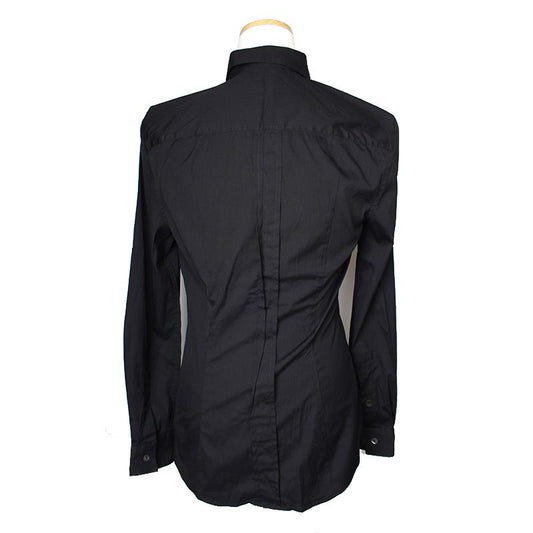 DOLCE & GABBANA ドルチェ＆ガッバーナ ブラック シャツ 44 115002345