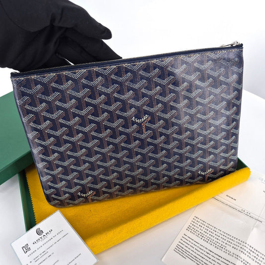 GOYARD セナ クラッチバッグ MM スペシャル ネイビー 115009793