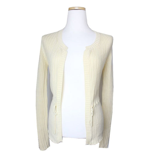 MALO Butter Color Knit Cardigan 44 115012851