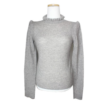 FRAME Gray Cashmere Knit Top 44 115024695