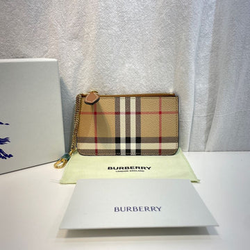 BURBERRY チェックストラップコインポーチ 8070420 115028365