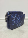 Louis Vuitton Blue Watercolor Monogram Trio Messenger Bag 115039105 [P]