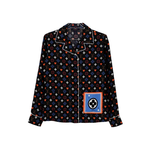 Louis Vuitton Monogram Pajama Shirt 34 Size 114977004