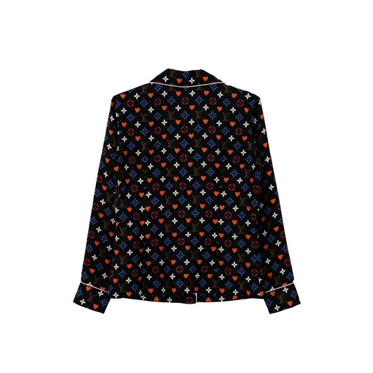 Louis Vuitton Monogram Pajama Shirt 34 Size 114977004