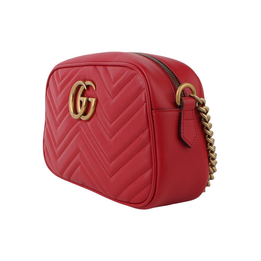 GUCCI 447632 GG マーモント マトラッセ スモール クロスバッグ 33560 115040185