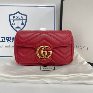 GUCCI マトラッセ スーパーミニ クロスバッグ 476433 115081619