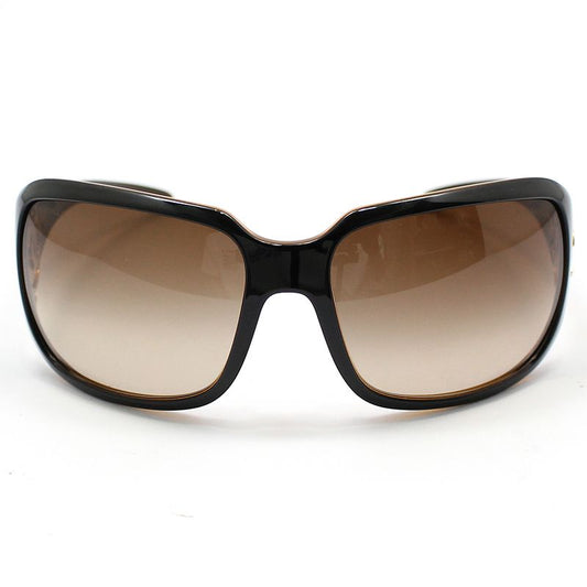CHANEL 6023 Gold Logo Brown Horn Square Sunglasses 6023 115089956