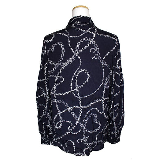 CLAUDIE PIERLOT チェーンプリントブラウス 44 115093363