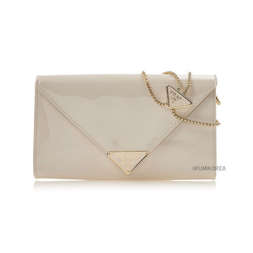 PRADA Saffiano Envelope Chain Schultertasche für Damen 1BP051 069 F0304 (5TO) 105801455