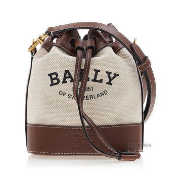 BALLY CLEOH XS ST I1350 Damen Cleo Canvas Bucket Bag 105801529