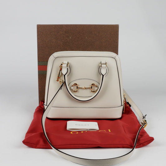 GUCCI ホースビット 1955 スモール トップハンドル トートショルダーバッグ 114672365