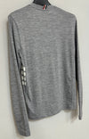 THOM BROWNE サイドアングルウールTシャツ (95) 115114433 [P]