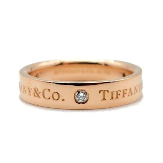 Tiffany & Co Tiffany 3P Diamond Logo Ring L719359 115116427