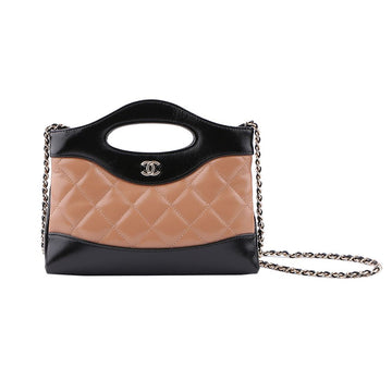CHANEL 24C 31 Black Nano Chain Bag AP3656 B17598 NZL97 115151514