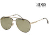 Hugo Boss BOSS 1326S J5GUE Gold Mirror Aviator Metal Sunglasses 115151629 [P]