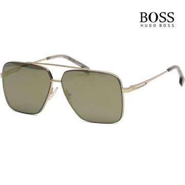 Hugo Boss BOSS1325S J5GUE Two Bridge Metal Sunglasses Gold Mirror 115151632