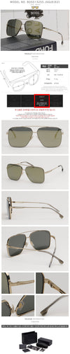 HUGO BOSS BOSS1325S J5GUE サングラス ツーブリッジ メタルテ ゴールドミラー 115151632 [P]