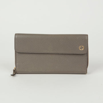 Gucci GG Metal Logo Long Wallet 449397 114883665