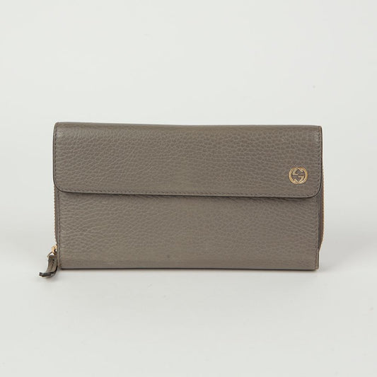 Gucci GG Metal Logo Long Wallet 449397 114883665