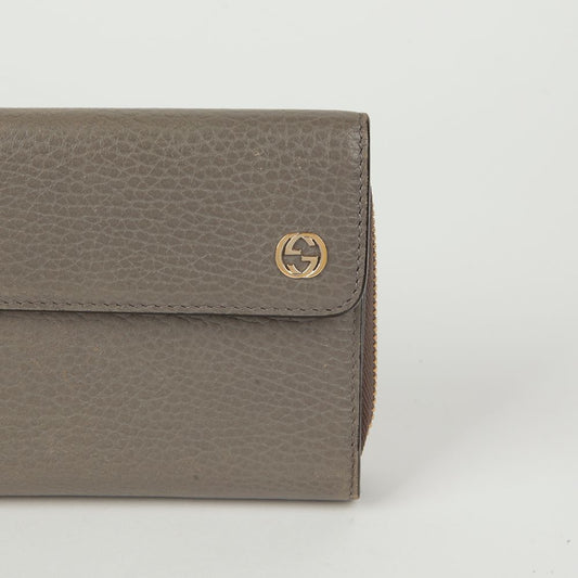 Gucci GG Metal Logo Long Wallet 449397 114883665