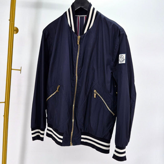 MONCLER モンクレール ガンマブルー 春用ボンバージャケット 115330956