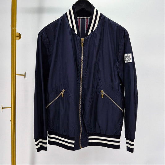 MONCLER モンクレール ガンマブルー 春用ボンバージャケット 115330956
