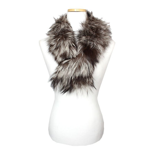 Other Brand Brown Fox Fur Neck Warmer 115471012