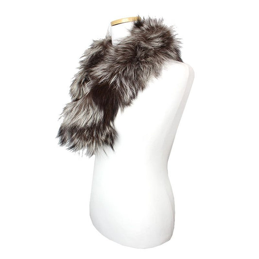 Other Brand Brown Fox Fur Neck Warmer 115471012