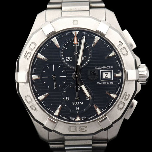Tag Heuer Aquaracer Automatic Chronograph Blue Dial 43MM Steel Men's Watch CAY2112.BA0927 115520187