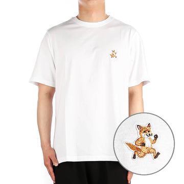 Maison Kitsune Men's Speedy Fox Short Sleeve T-Shirt 115532069