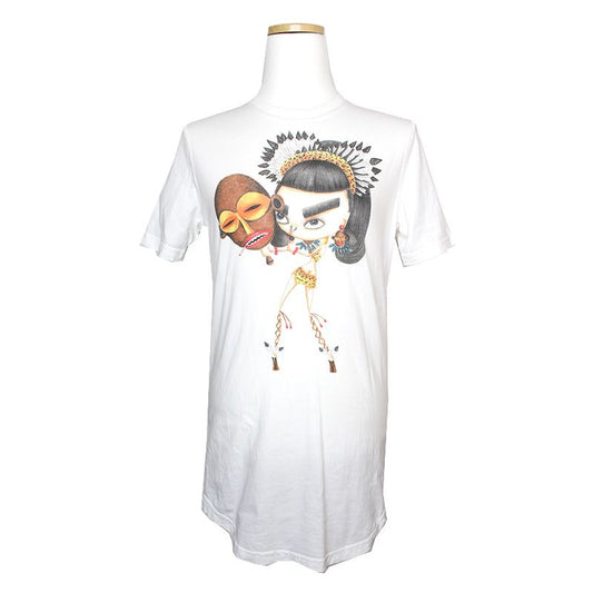 Dsquared2 White Print T-Shirt 44 115547492