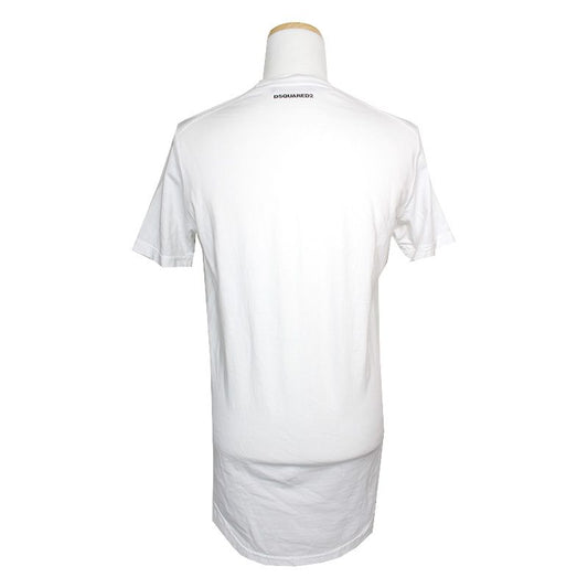 Dsquared2 White Print T-Shirt 44 115547492