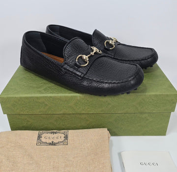 GUCCI レザー ドライブ ローファー 250 115552506