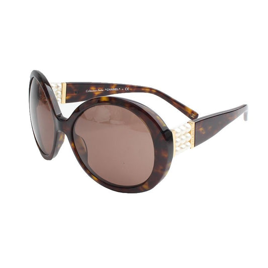 CHANEL White Pearl Temple Sunglasses 5159H 115593306